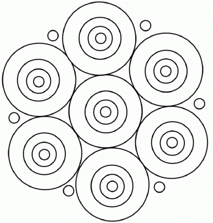 Pattern A Round Mandala Coloring Pages Coloring Pages For Kids ...