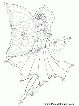 Fairy Coloring Pages 2016- Dr. Odd