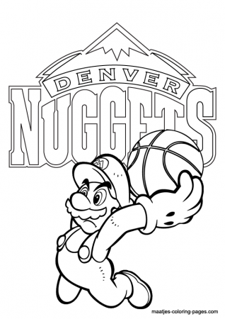 All-Nba Logos Coloring Pages - Ð¡oloring Pages For All Ages