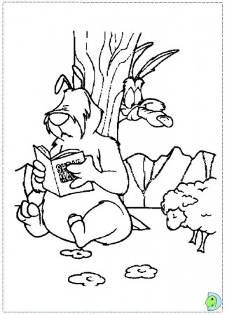 Wile E Coyote Coloring Pages - Coloring Page