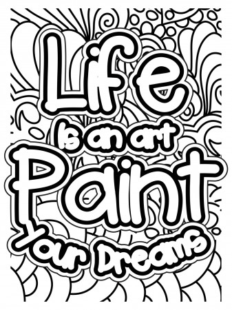Motivational Quotes coloring page design. inspirational Quotes coloring page  design. coloring page design. 5006479 Vector Art at Vecteezy