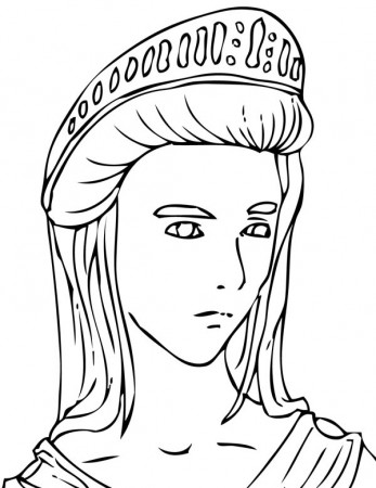 Drawing Greek Mythology #109908 (Gods and Goddesses) – Printable coloring  pages