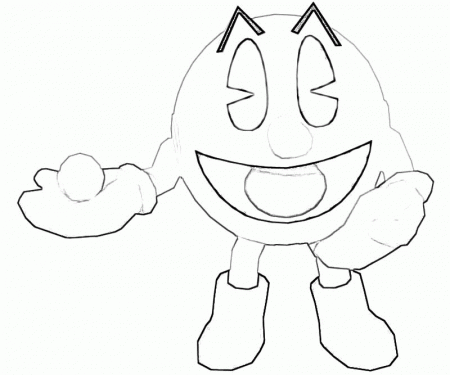 Nice Pac Man Coloring Page Az Coloring Pages, Brilliance Pacman ...
