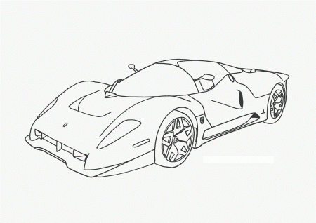 Online 25 Sports Car Coloring Pages For Children 14 Printable ...