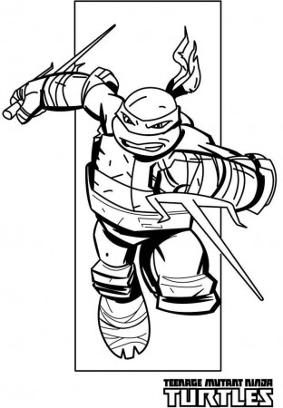 Age Mutant Ninja Turtles Free Online Coloring Pages - High Quality ...
