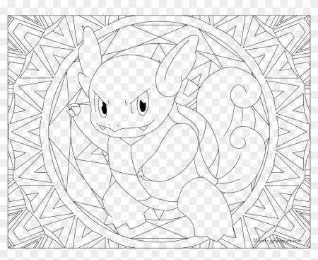 Free Coloring Page - Wartortle Coloring Page Clipart (#1063756 ...
