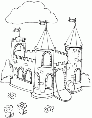 Free Printable Castle Coloring Pages For Kids | Castle coloring page, Fairy coloring  pages, Lego coloring pages