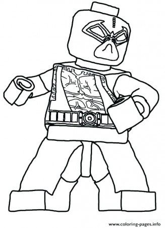 Lego Superhero Coloring Pages - Best Coloring Pages For Kids - Free Coloring  Library