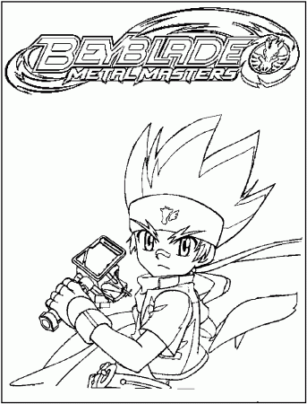 Free Printable Beyblade Coloring Pages For Kids