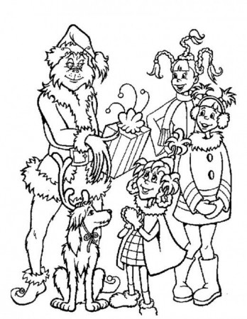 coloring pages of the grinch free printable coloring pages ...