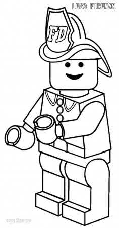 Free Firefighter Coloring Page - High Quality Coloring Pages