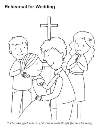 New Coloring Page: Free Kids Wedding Coloring Pages 14 Activities ...