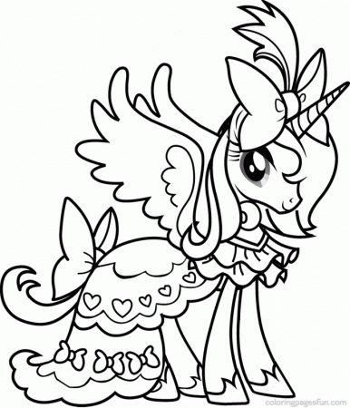 Printable My Little Pony Coloring Pictures - High Quality Coloring ...