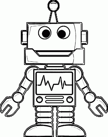 Robot Coloring Page WeColoringPage 32 | Wecoloringpage