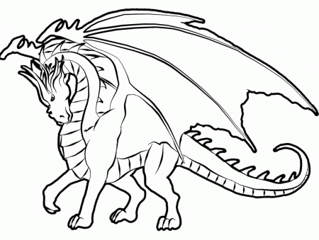 Step by Step to Color Realistic Dragon Coloring Pages ...