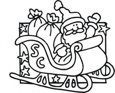 Pictures Of Santa S Sleigh - Cliparts.co