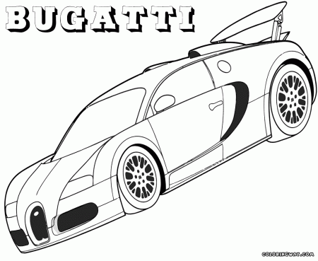 Bugatti coloring pages | Coloring pages to download and print