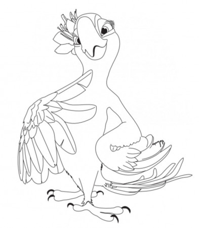 Jewel Coloring Page - Free Printable Coloring Pages for Kids