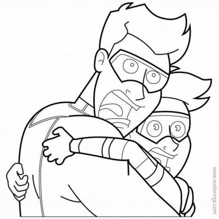 Henry Danger Coloring Pages Scared ...xcolorings.com