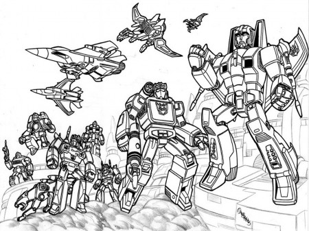 Free printable Transformers Decepticon coloring pages For Kids