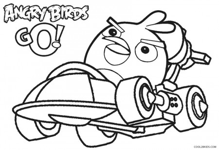 Angry Birds Go Coloring Pages | Only Coloring Pages