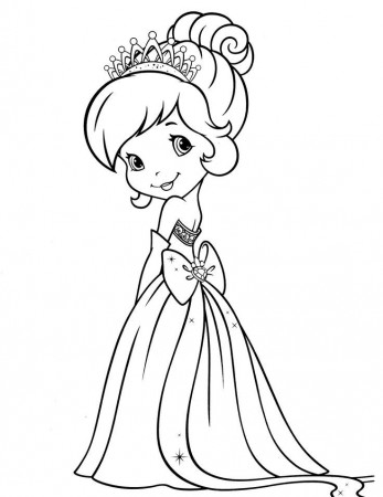strawberry shortcake coloring pages sheets 1 - Gianfreda.net