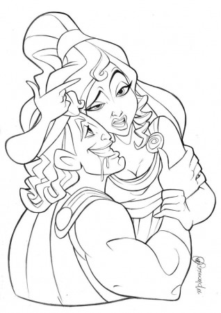 meg from hercules coloring pages. coloring page hercules coloring ...