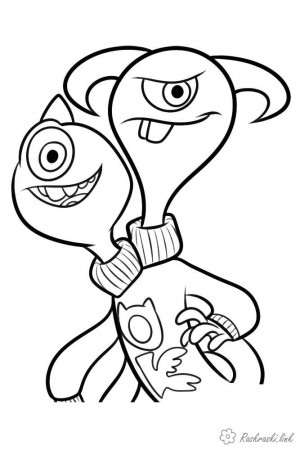 Monster University Free Coloring pages online print.