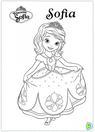 Sofia The First Printable Coloring Pages | Free Coloring Pages