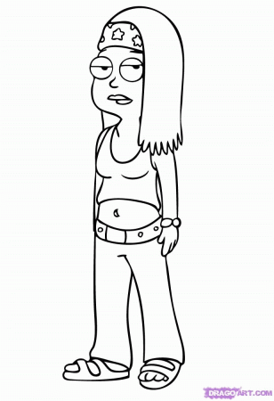 American Dad - Coloring Pages for Kids and for Adults