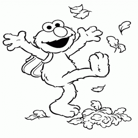 Amazing of Interesting Elmo For Toddlers Coloring Page Ab #1442