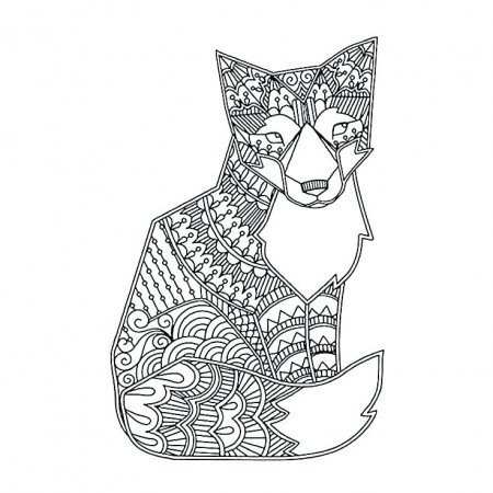 Coloring Pages Adults Animal For Pdf Free Printable – horros ...