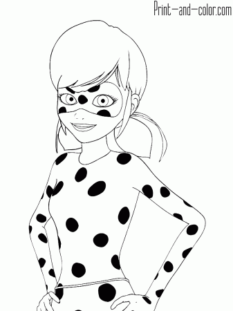 Miraculous: Tales of Ladybug & Cat Noir coloring pages | Print and ...