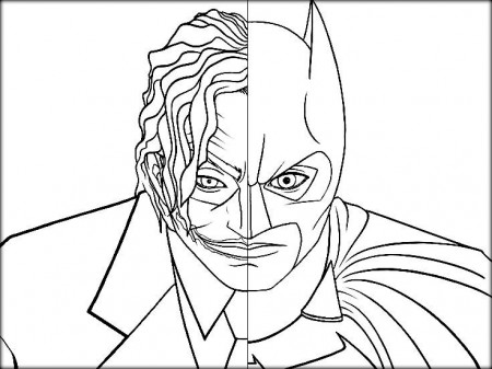 Printable Batman Joker Coloring Pages - Color Zini