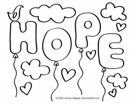 Hope Coloring Pages at GetDrawings.com | Free for personal ...