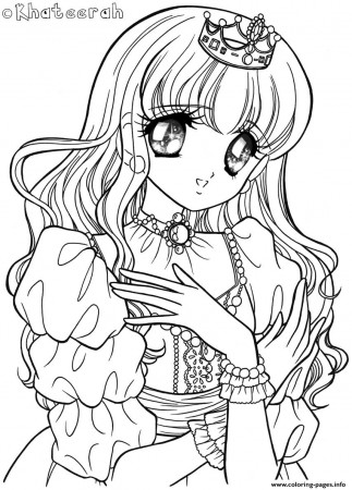 Glitter Force Princess Coloring Pages Printable