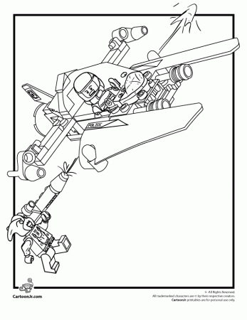 Lego Coloring Pages | Cartoon Jr.