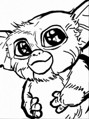 Gizmo coloring pages