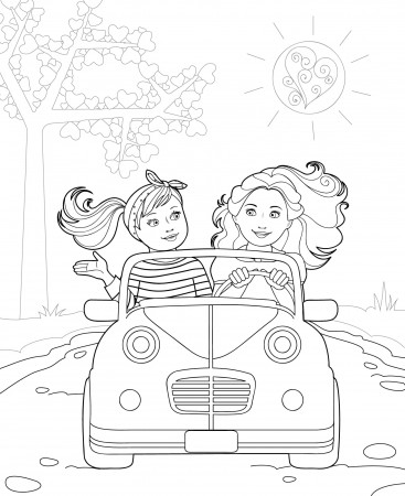 Doll Coloring Pages for Girls | Our Generation