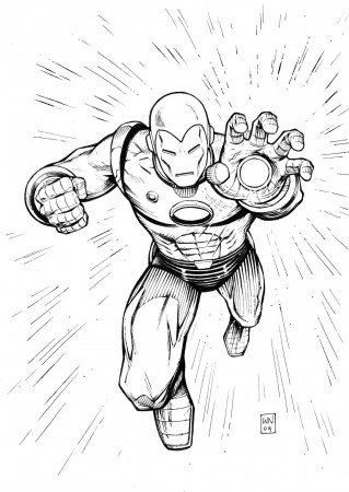 Free Printable Iron Man Coloring Pages For Kids - Best Coloring ...