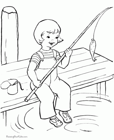 Free Printable Fishing In Summer Coloring Pages For Kids 3 ...