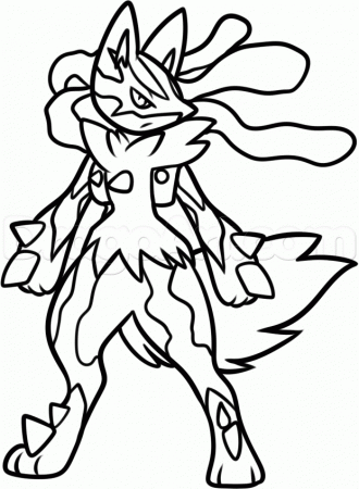 free printable coloring pages of lucario - Google Search | Pokemon ...