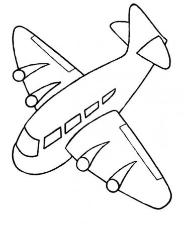 Airplane Coloring Pages To Print For Free | Airplane coloring ...