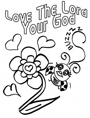 √ COLORING PAGE JOHN 3 16 Free Coloring Pages