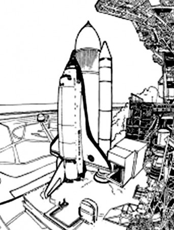 Spaceship #140497 (Transportation) – Printable coloring pages