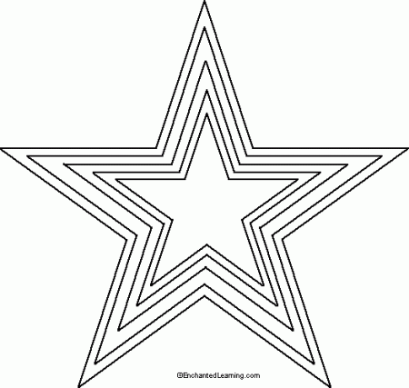 Star template, Templates and Stars