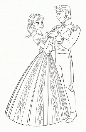 Walt-Disney-Coloring-Pages-Princess-Anna-Prince-Hans-walt-disney ...