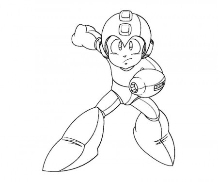 Christmas Coloring Pages Mega Man X - Coloring Pages For All Ages