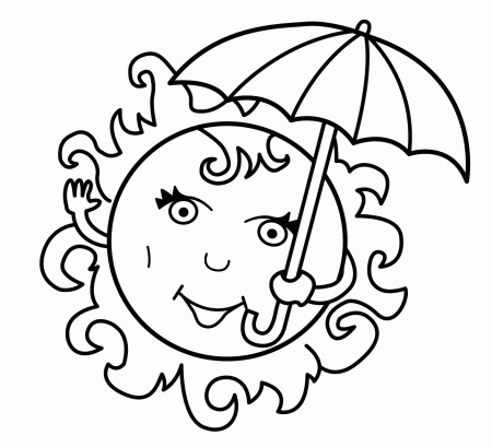 Summer Coloring Pages For Kids To Print Out - 123 Free Coloring Pages
