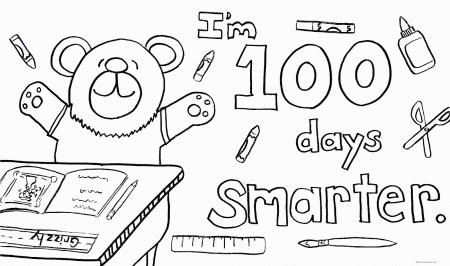 100th Day Of School Coloring Pages (19 Pictures) - Colorine.net ...